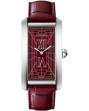 Cartier Large Tank Américaine Watch - Red