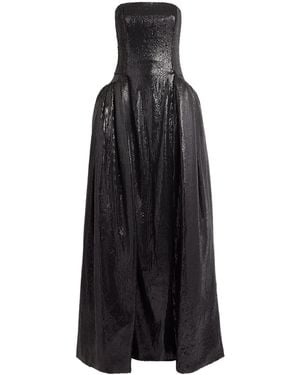 16Arlington Strapless Sequin Mavi Gown - Black