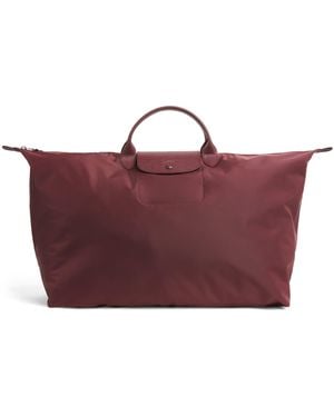 Longchamp Xl Le Pliage One Travel Bag - Purple