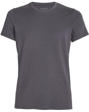 FALKE Cotton-Blend Daily Climate Control T-Shirt - Gray