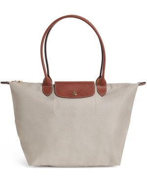 Longchamp Le Pliage Original Shoulder Bag - White