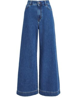 Weekend by Maxmara Wide-Leg Jeans - Blue