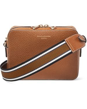 Aspinal of London Leather Camera Bag - Brown