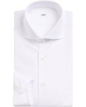 Barba Napoli Cotton Shirt - White