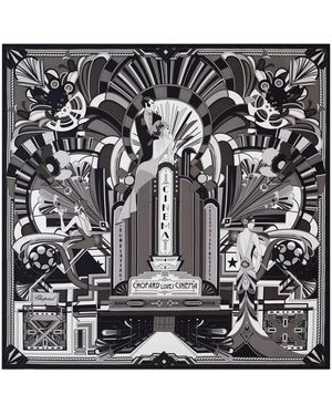 Chopard Silk Loves Cinema Scarf - Black