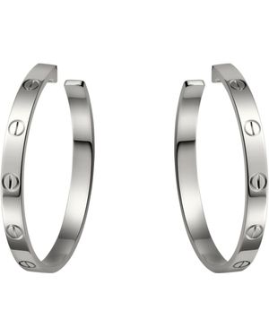 Cartier earrings silver outlet