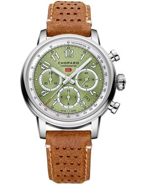 Chopard Lucent Steel Mille Miglia Chronograph Watch - Grey