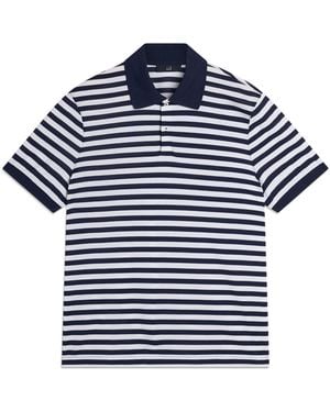 dunhill Mulberry Silk-Cotton Polo Shirt - Blue