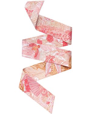 Cartier Silk Panthère Greenhouse Twilly - Pink