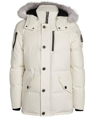 Moose Knuckles Down-Filled Puffer Jacket - Natural