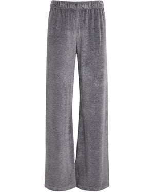 Suzie Kondi Cotton-Blend Zephyra Joggers - Grey