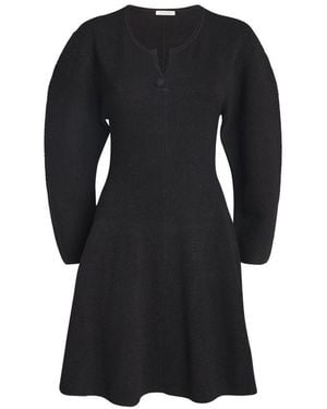 By Malene Birger Ribbed Francesa Mini Dress - Black