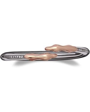 Jacques Marie Mage Sterling And Diamond Atian Cuff - White