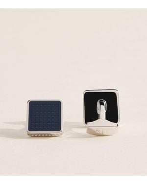Tateossian Giza Ice Cufflinks - Blue
