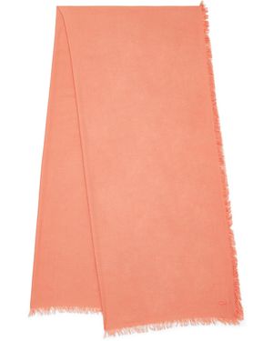 Weekend by Maxmara Woven Fringed Scarf - Pink