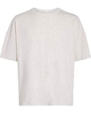 Skims Cotton Relaxed T-Shirt - White
