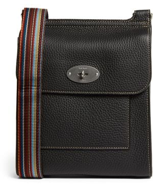 Paul Smith X Mulberry Small Leather Anthony Cross-body Bag - Black