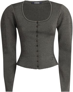 Jacquemus Sera Cardigan - Grey