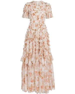 white christmas dresses Needle & Thread main image 0