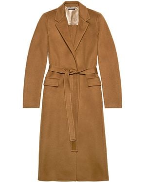 Tom Ford Cashmere Wrap Coat - Brown