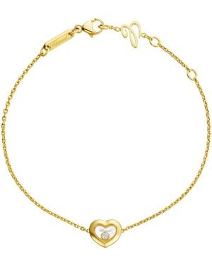 Chopard And Diamond Happy Diamonds Icons Bracelet - Metallic