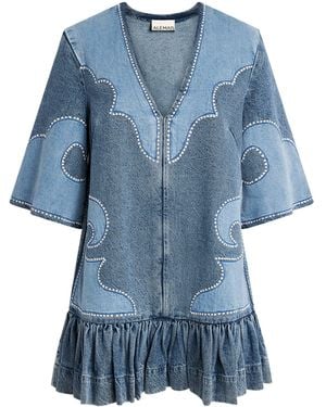 ALÉMAIS Jesse Denim Dress - Blue