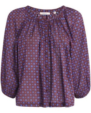 Doen Organic Cotton Jiana Blouse - Purple