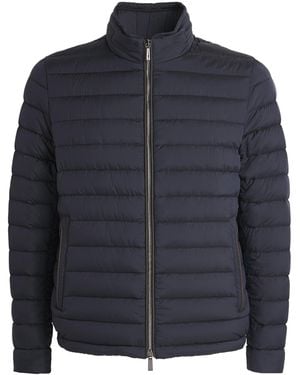 Moorer Quilted Alec-S3C Puffer Jacket - Blue