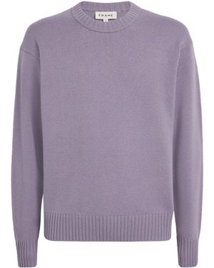 FRAME Cashmere Sweater - Purple