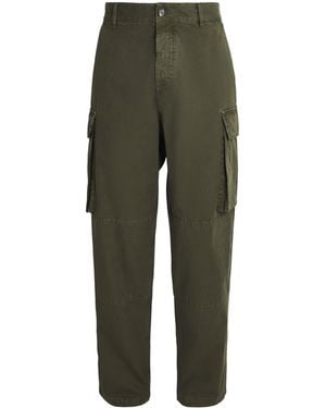 JW Anderson Cotton Cargo Trousers - Green