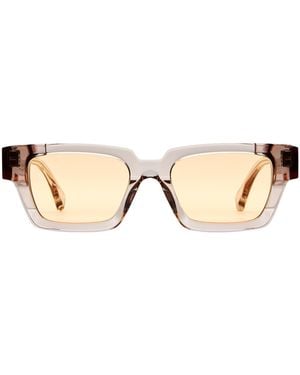 Kuboraum Acetate Mask I01 Sunglasses - Natural