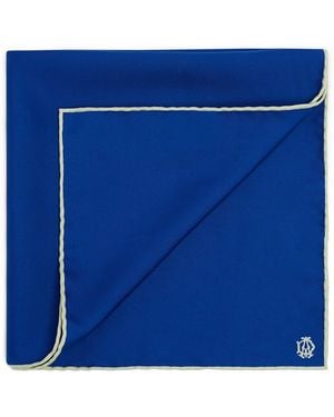 dunhill Mulberry Silk Neckerchief - Blue