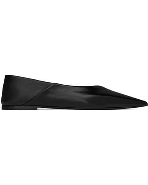 Saint Laurent Nour Ballet Flats - Black