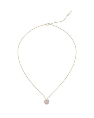 Cartier Rose And Diamond Trinity Pendant Necklace - White