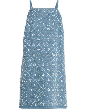 Rag & Bone Denim Gentry Mini Dress - Blue