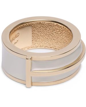 Tom Ford Enamel Ring - Natural