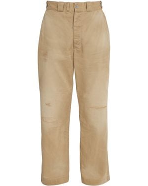 Polo Ralph Lauren Big-Fit Chino Trousers - Natural