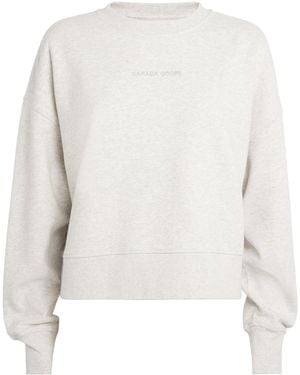 Canada Goose Cotton Muskoka Sweatshirt - White