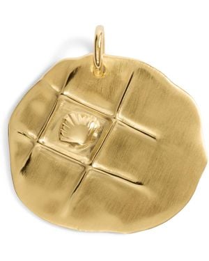 Monica Vinader Vermeil Journey Pendant - Metallic