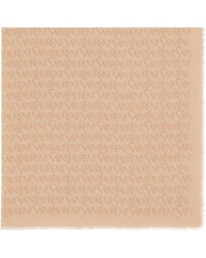 Saint Laurent Scarf - Natural