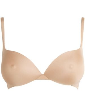 Skims Ultimate Nipple Wireless Push-Up Bra - Natural
