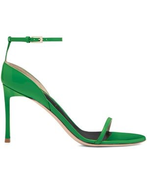Tom Ford Patent Leather Vertigo Heeled Sandals 85 - Green