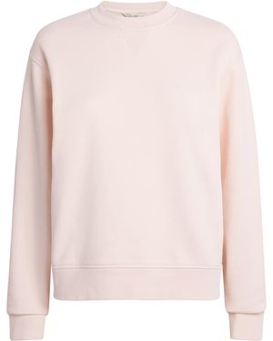 Barbour Cotton Crew-Neck Sweatshirt - Pink