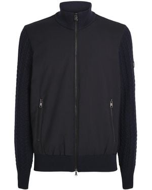 Bogner Virgin Wool Zisco Hybrid Jacket - Blue