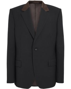 Wales Bonner Virgin Wool Alto Blazer - Black