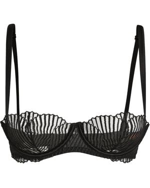 Coco De Mer Athena Balcony Bra - Black