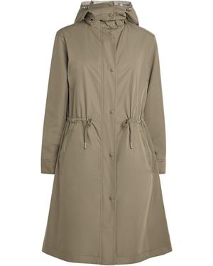 Yves Salomon Reversible Waterproof Hooded Parka - Yellow