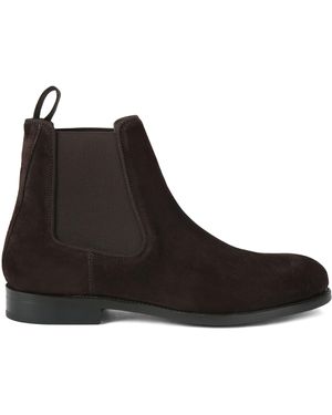 Kurt Geiger Suede Sloan Chelsea Boots - Black