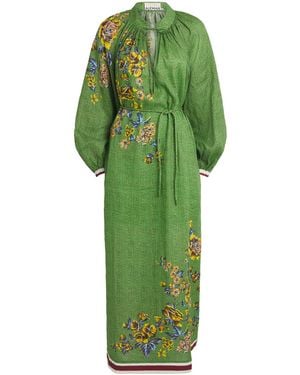 ALÉMAIS Ramie Phyllis Tunic Dress - Green