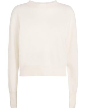 LeKasha Organic Cashmere Jumper - White